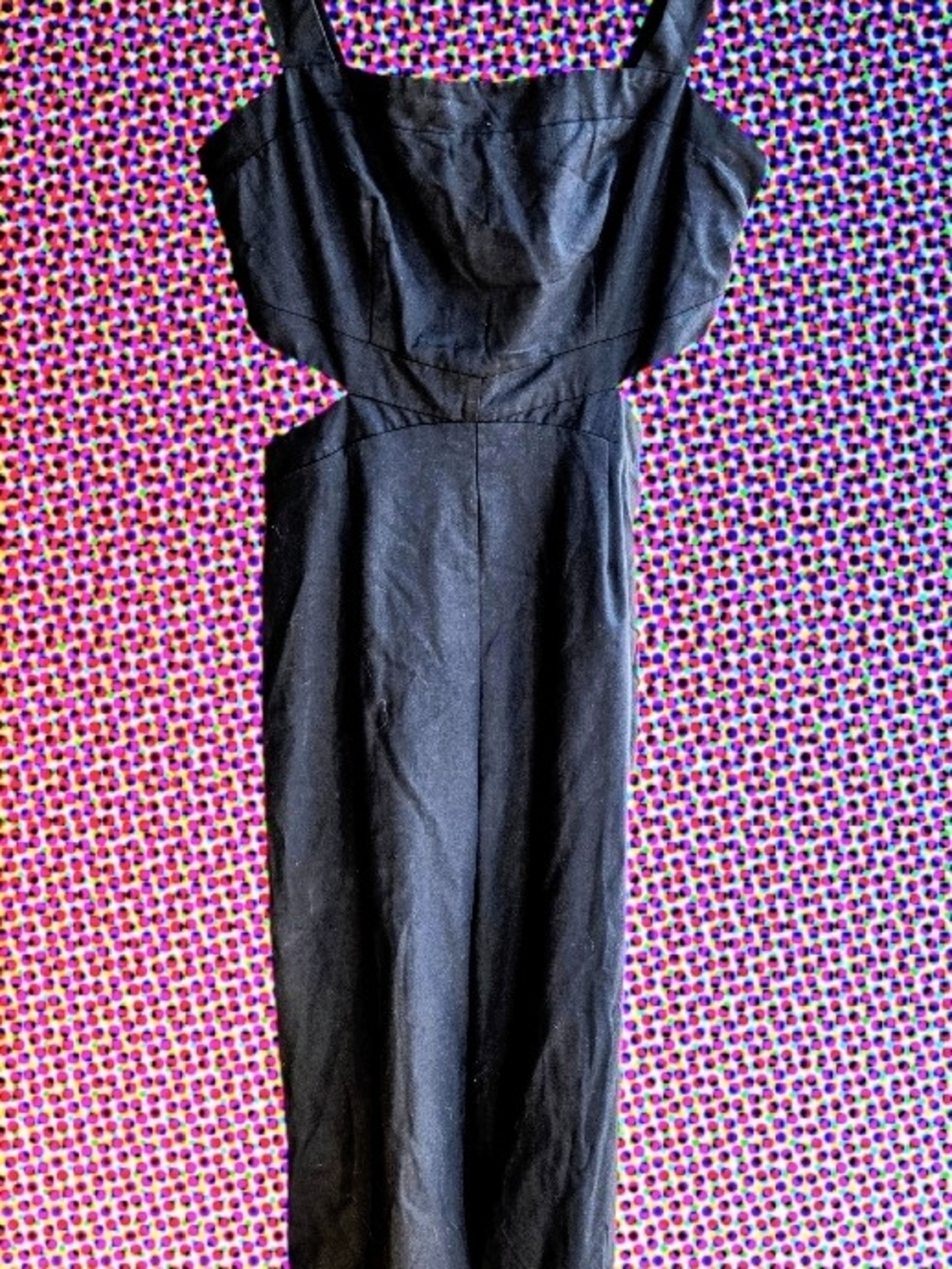 Altar'd State Black Cutout Maxi Jumpsuit